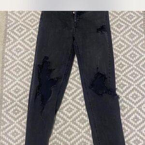 Wild Fable Ripped Black Skinny Jeans